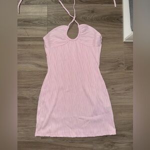 Pink Mini Dress